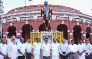 चेन्नई में परिसीमन बैठक शुरू: विपक्षी नेता एकत्र हुए, भाजपा ने काले झंडे दिखाकर किया विरोध प्रदर्शन