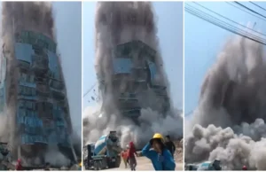 थाईलैंड में शक्तिशाली भूकंप के बाद बैंकॉक में ऊंची इमारत ढह गई..