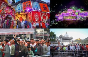 चैत्र नवरात्रि 2025: पूरे उत्साह के साथ त्योहार मनाने के लिए भारत भर के मंदिरों में उमड़े भक्त