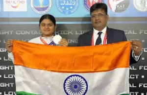 Ghazipur News गाजीपुर की बेटी शिखा यादव ने रचा इतिहास, थाईलैंड इंटरनेशनल किकबॉक्सिंग टूर्नामेंट में जीता सिल्वर मेडल