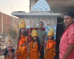 Jaunpur News जय श्रीराम के नारों से गूंजा इमामपुर बाजार, निकली भव्य श्रीराम शोभायात्रा