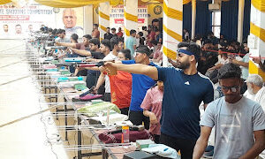 Jaunpur News जौनपुर में एयर पिस्टल/एयर राइफल शूटिंग चैंपियनशिप का भव्य आयोजन