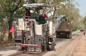 Ghazipur News गाजीपुर: एनएच-24 की मरम्मत शुरू, 53 करोड़ की लागत से बदलेगी सड़क की सूरत