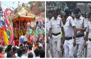 हिंसा की आशंका से बंगाल पुलिस ने रामनवमी समारोह से पहले सुरक्षा बढ़ाई..