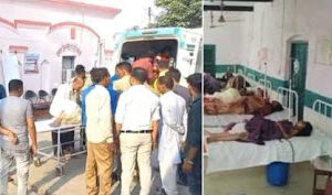 Jaunpur News शाहगंज में दर्दनाक सड़क हादसा: शादी से लौट रहे परिवार की कार पलटी, 1 की मौत, 9 घायल