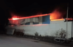 अजमेर में कॉटन गोदाम में भीषण आग: केकड़ी रोड पर महेश टेक्सटाइल में लाखों का नुकसान, घंटों की मशक्कत के बाद काबू