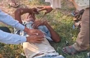 रतासी मोड़ पर सड़क हादसा, साइकिल सवार गंभीर रूप से घायल