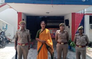 किन्नर विवाद में फरार गुलाबो गिरफ्तार, ईंटबाजी में साथी हुआ था घायल* 1000890157-1