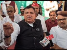 डॉ. रतनप्पा कुम्भार की जयंती पर आप नेता संजय सिंह का हमला: “संविधान और आरक्षण पर प्रहार कर रही है भाजपा” 1000539547-1