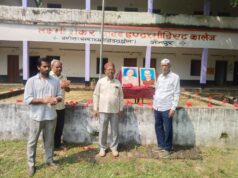 लक्ष्मी शंकर यादव इण्टरमीडिएट कॉलेज में धूमधाम से मनाई गई महात्मा गांधी एवं लाल बहादुर शास्त्री जयंती*