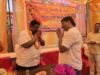 BRC खुटहन में भव्य कन्या पूजन कार्यक्रम: 300 बालिकाओं का हुआ पूजन, बांटे गए स्कूल बैग