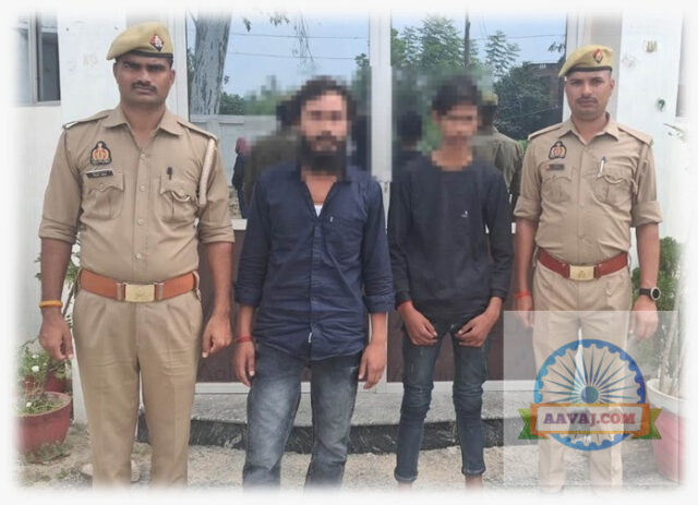 Jaunpur News पदुमपुर तिराहे पर लूट के मामले में पुलिस की कार्रवाई, दो आरोपी पकड़े गए
